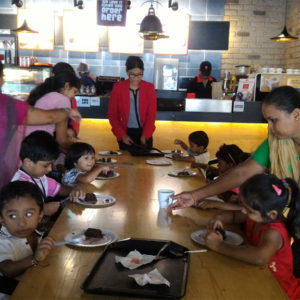 Enjoying Our Time at Cafe Coffee Day